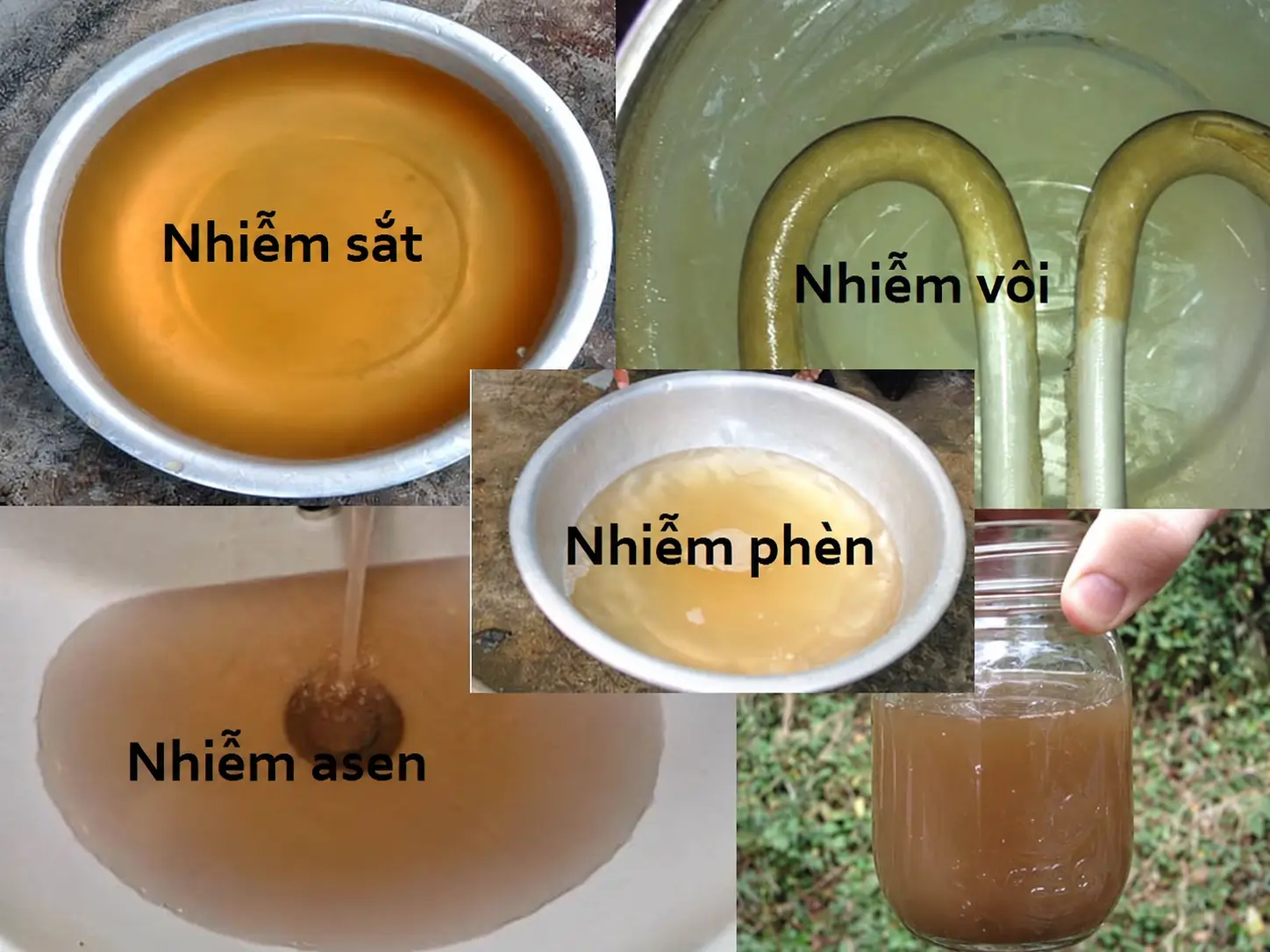 Asen trong nước ngầm và các dạng asen phổ biến