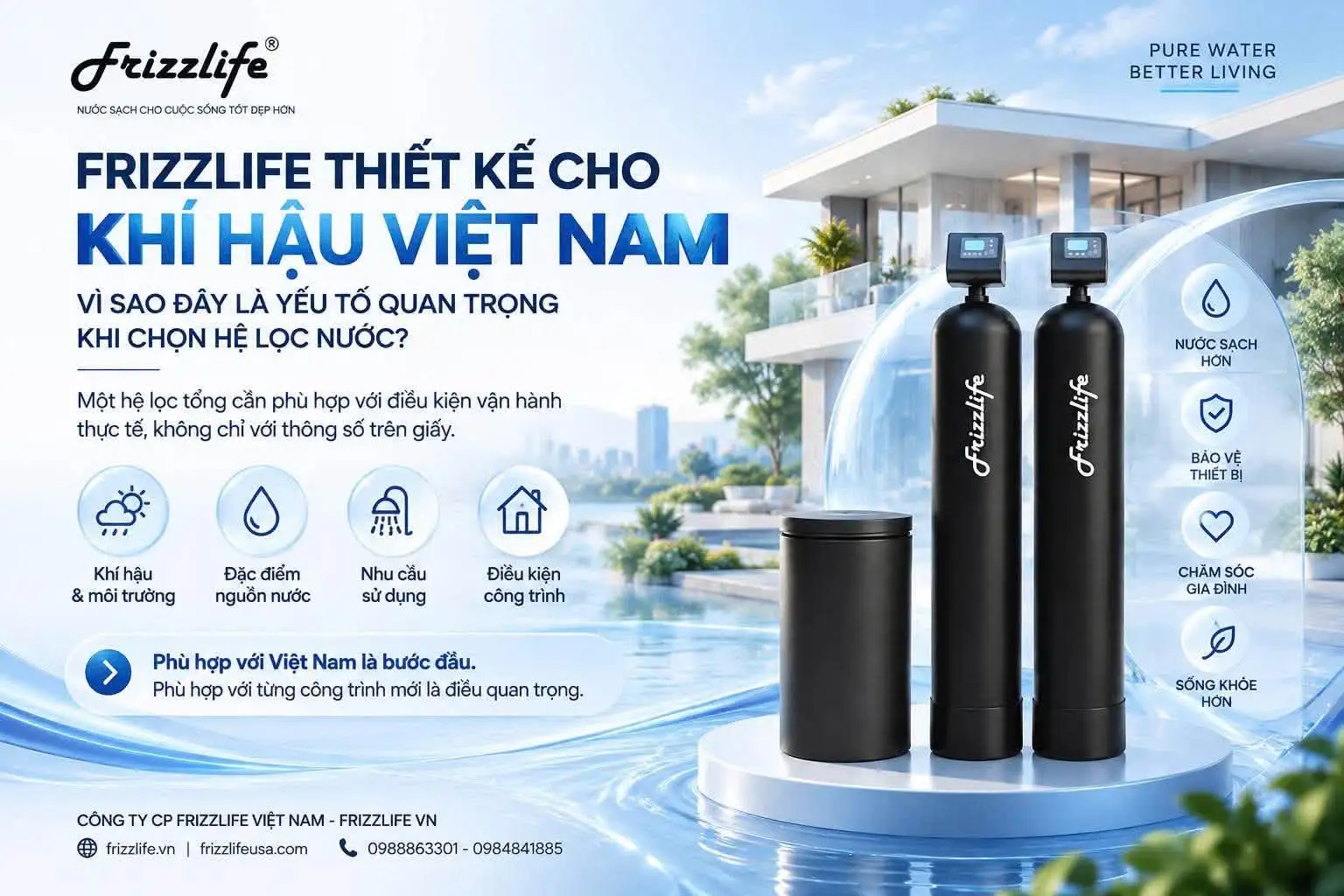 Phân tích nguồn nước trước khi lựa chọn hệ thống lọc asen
