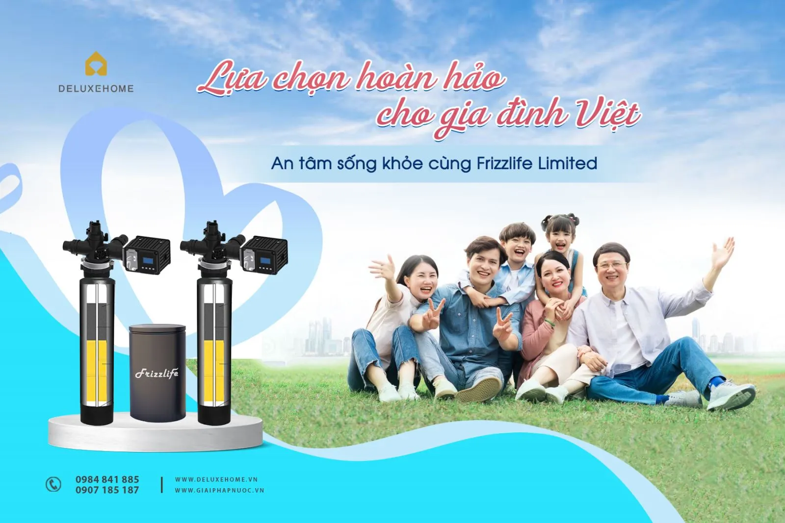 Lọc nước Frizzlife Limited