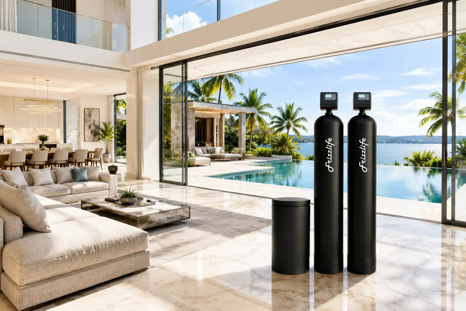 Lọc nước đầu nguồn cho gia đình