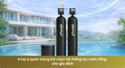 Máy lọc nước tổng cho căn hộ chung cư hoạt động theo cơ chế nào?