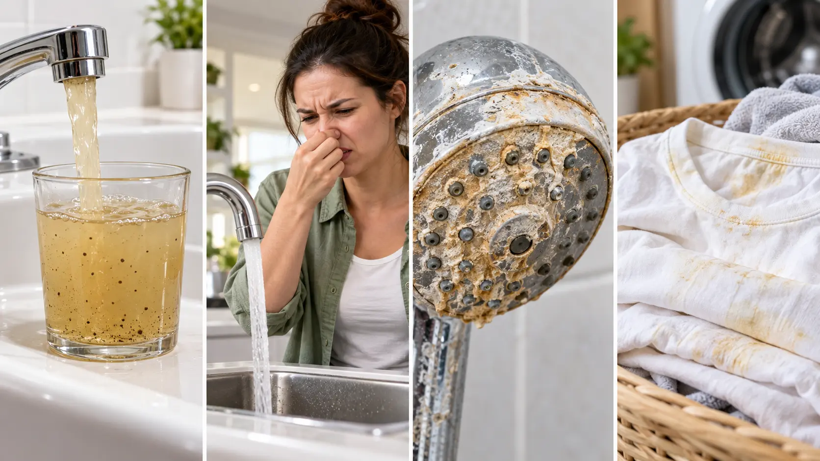 Nhận biết chất lượng nước kém tại nhà