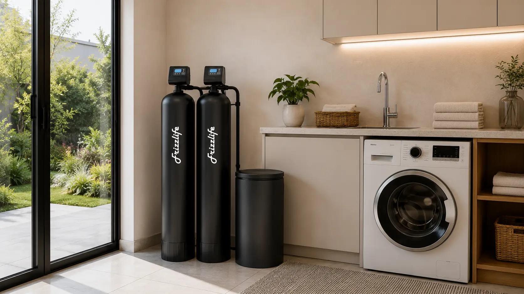 Hệ thống lọc tổng Frizzlife xử lý nước cứng cho toàn bộ ngôi nhà