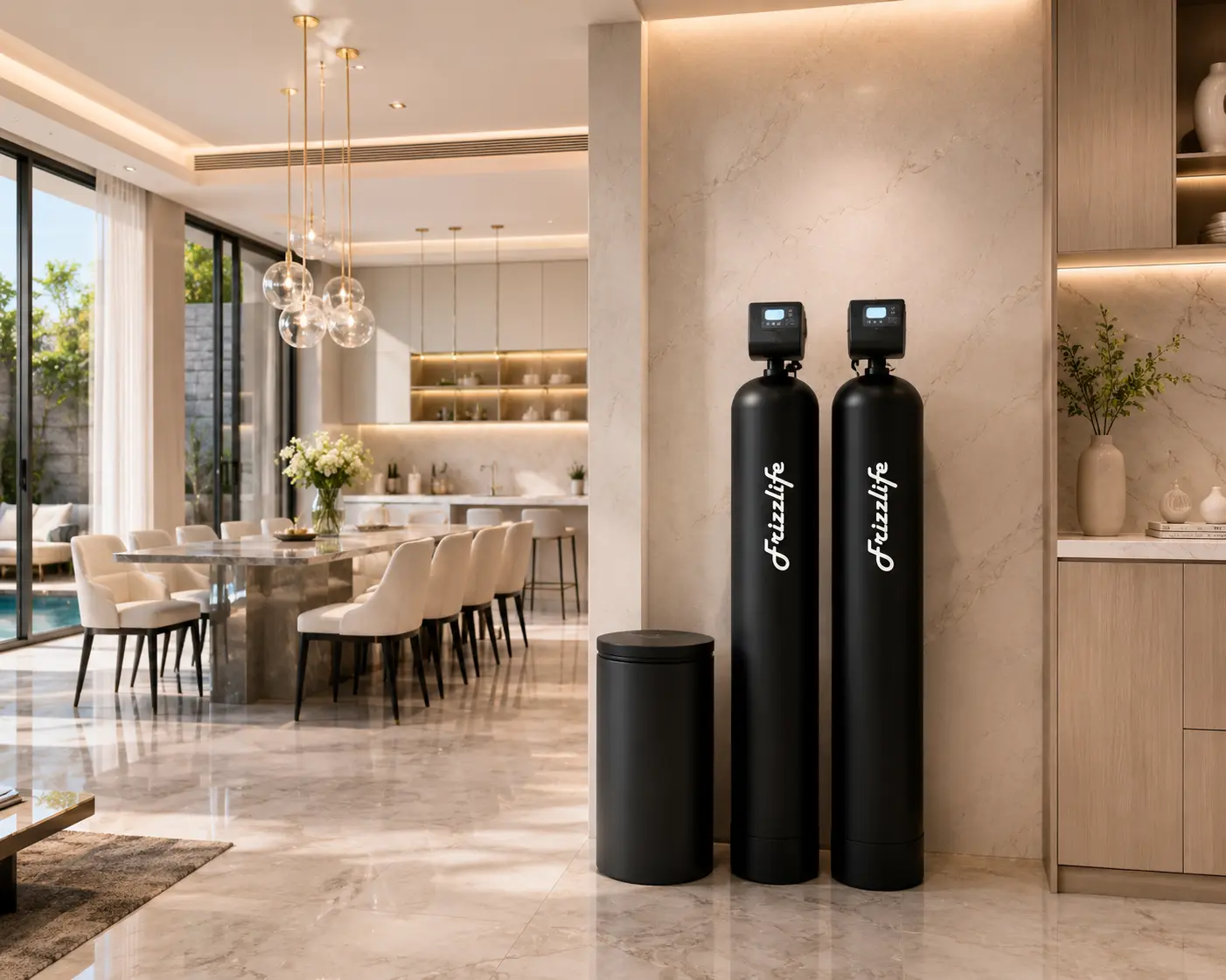 hệ thống lọc nước Frizzlife thiết kế tối ưu dành riêng cho nguồn nước Việt Nam