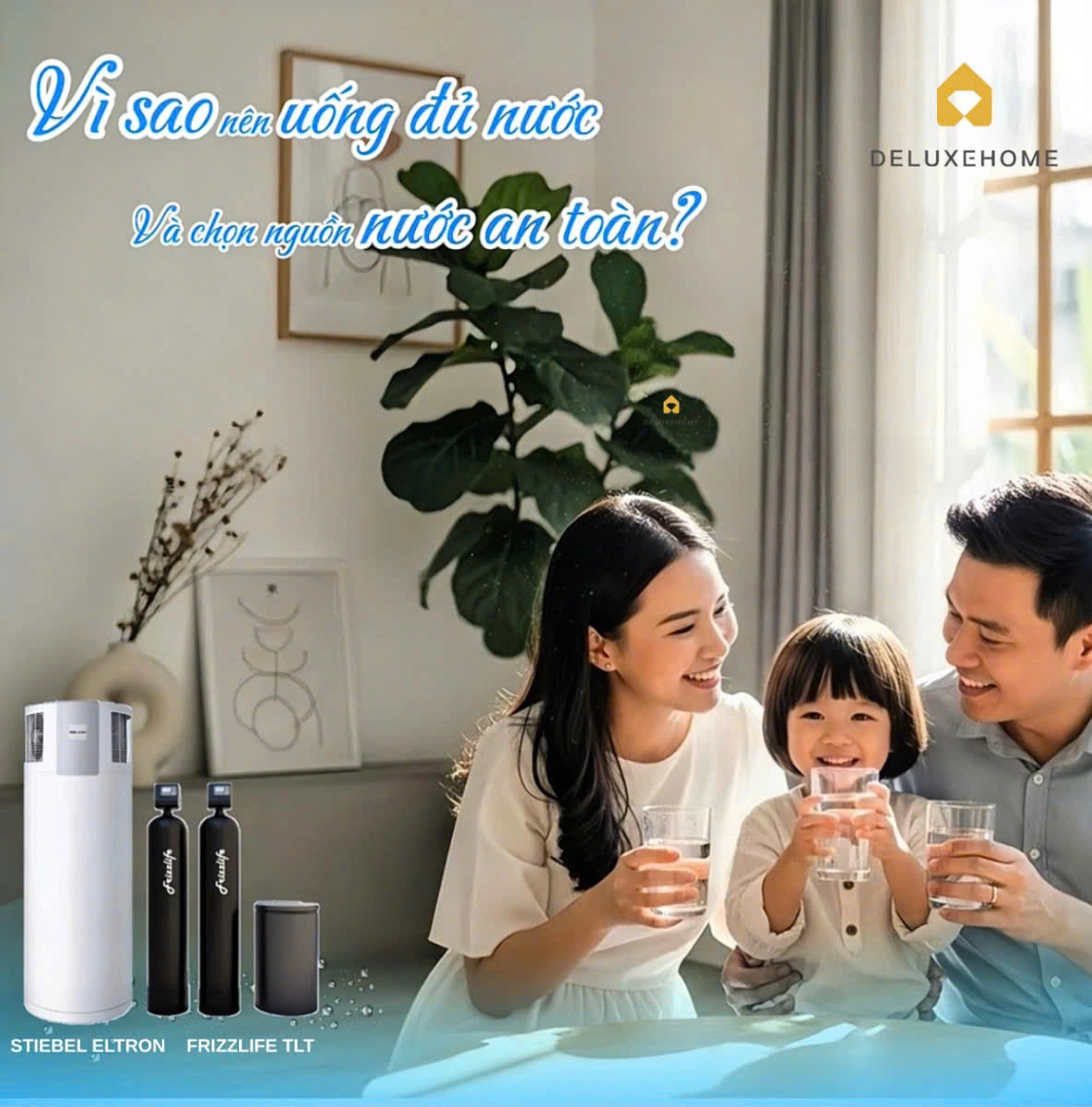 Vì sao nên uống đủ nước mỗi ngày và chọn nguồn nước an toàn